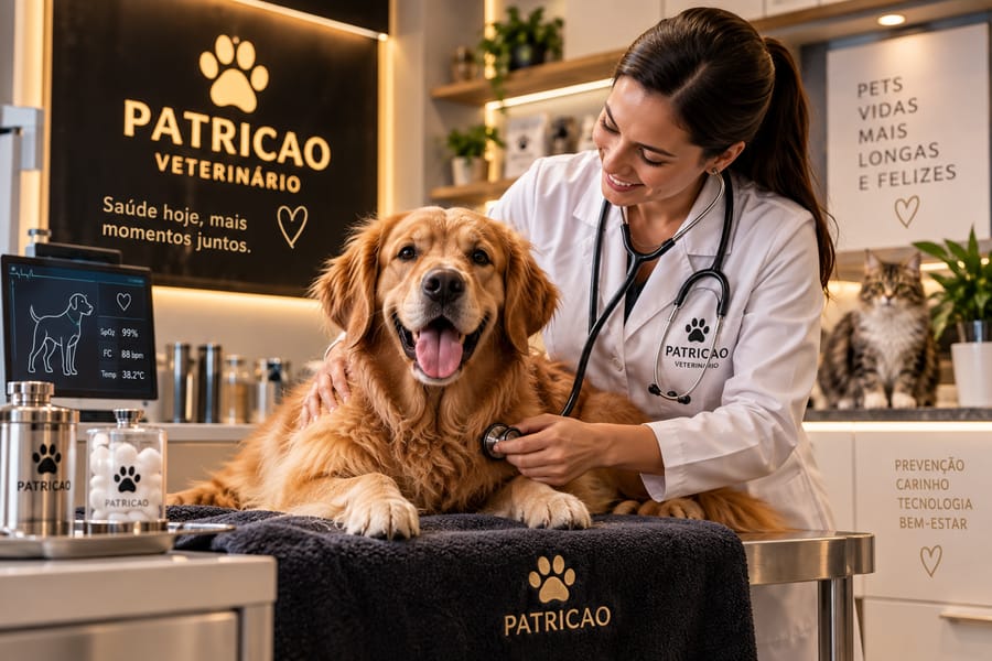 Consulta veterinária PATRICAO